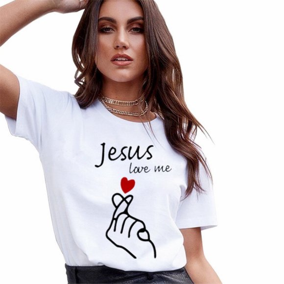 2021 New Summer T Shirt Women Casual White Tops
